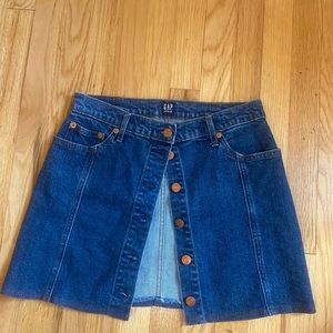 GAP denim miniskirt